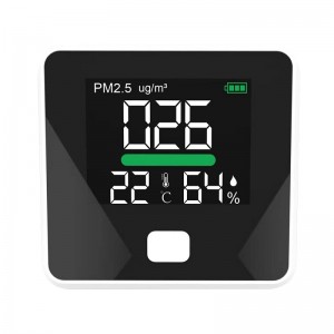 Dienmern DM103B Luftkvalitetsdetektor PM2.5 Bærbarhed monitor til indeluftkvalitet